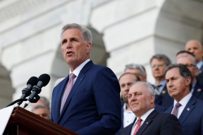 House GOP Leadership Celebrates 100 Days Of Republican Majority