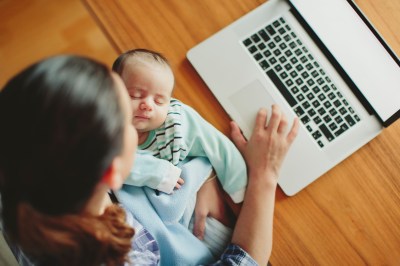 Multi-tasking mum