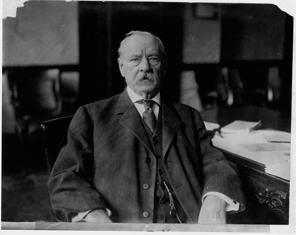 Grover Cleveland at Desk