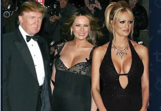 Fact Check Image Of Donald And Melania Trump With Stormy Daniels Has Been Altered Cameron 