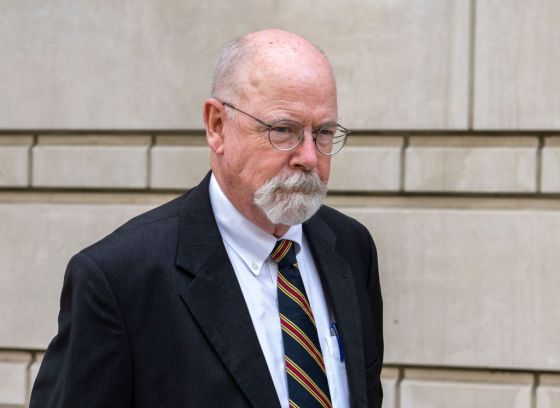 Special counsel John Durham in Washington, DC. (Photo by Ron Sachs/Consolidated News Pictures/Getty Images)