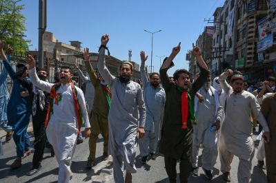 PAKISTAN-POLITICS-KHAN-ARREST-PROTEST