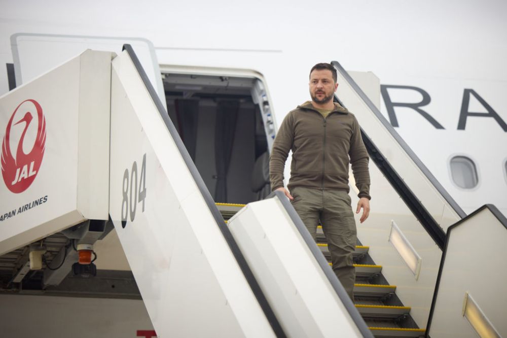 Ukrainian President Zelensky arrives in Japan to attend G7 Summit