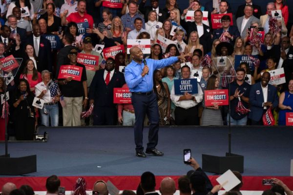Featured image for post: Tim Scott Takes His 2024 Shot