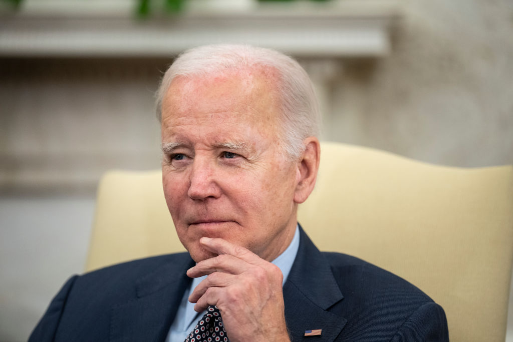 President Biden Meets With Speaker McCarthy As Debt Ceiling Negotiations Continue