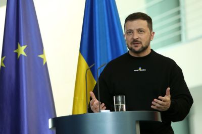 Ukrainian President Zelensky Visits Berlin
