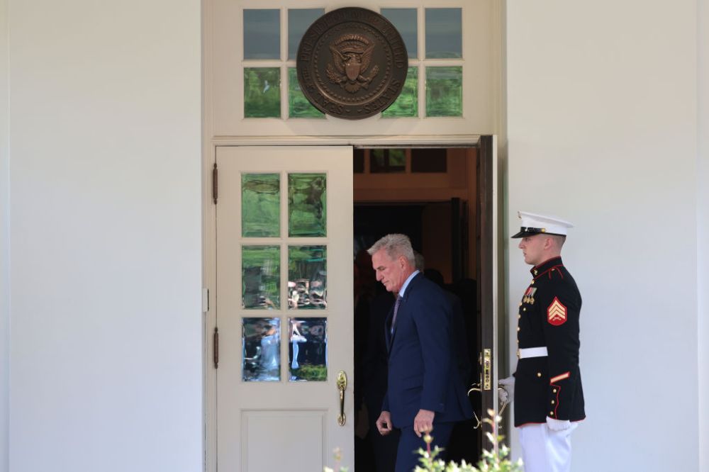 President Biden Meets With Congressional Leaders To Discuss The Debt Limit