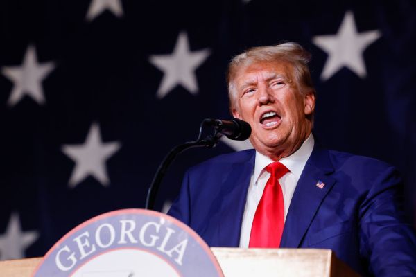 Featured image for post: Trump Indictment Takes Center Stage at Georgia GOP Convention