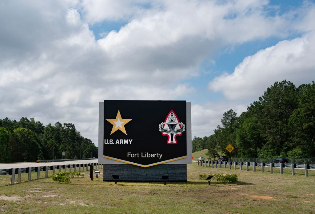 US-POLITICS-RACISM-MILITARY-BASES