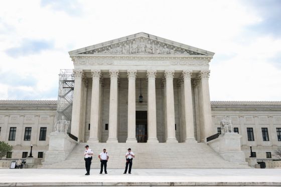 The U.S. Supreme Court is seen on June 27, 2023.(Photo by Kevin Dietsch/Getty Images)