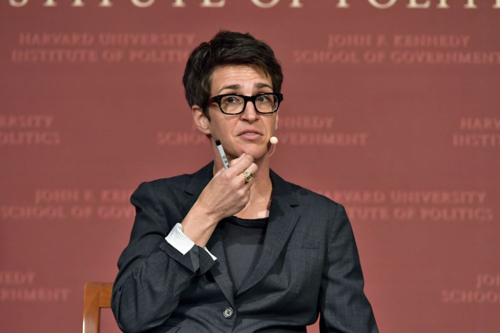 Rachel Maddow Speaks At Harvard