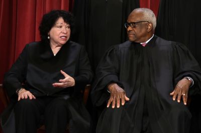 The U.S. Supreme Court Poses For Official Group Photo