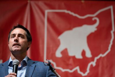 Ohio Senate Candidate JD Vance Holds Get Out The Vote Rally In Dayton