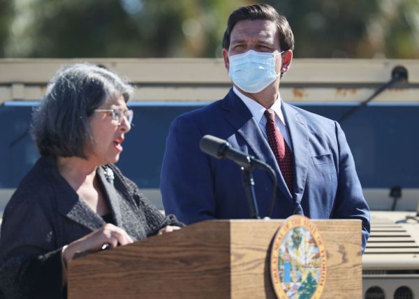 Florida Gov. De Santis Discusses Coronavirus Vaccine Strategy