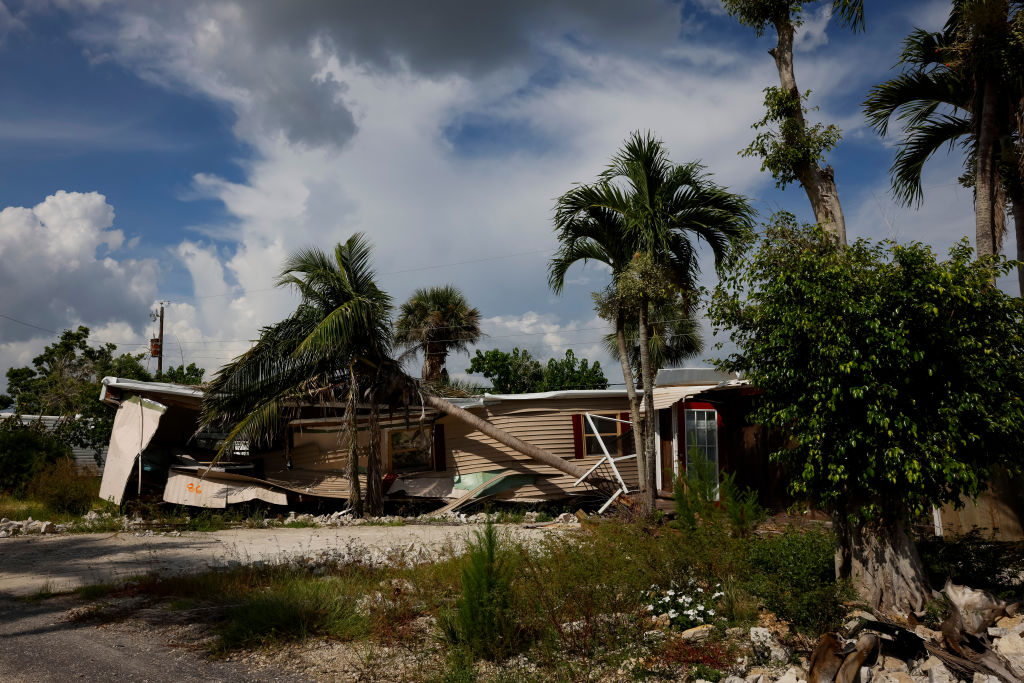 San Carlos Island trailer park