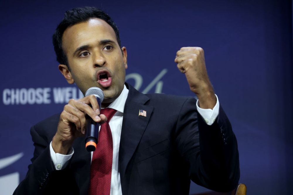 Republican Presidential Candidates Speak At The Family Leadership Summit in Iowa