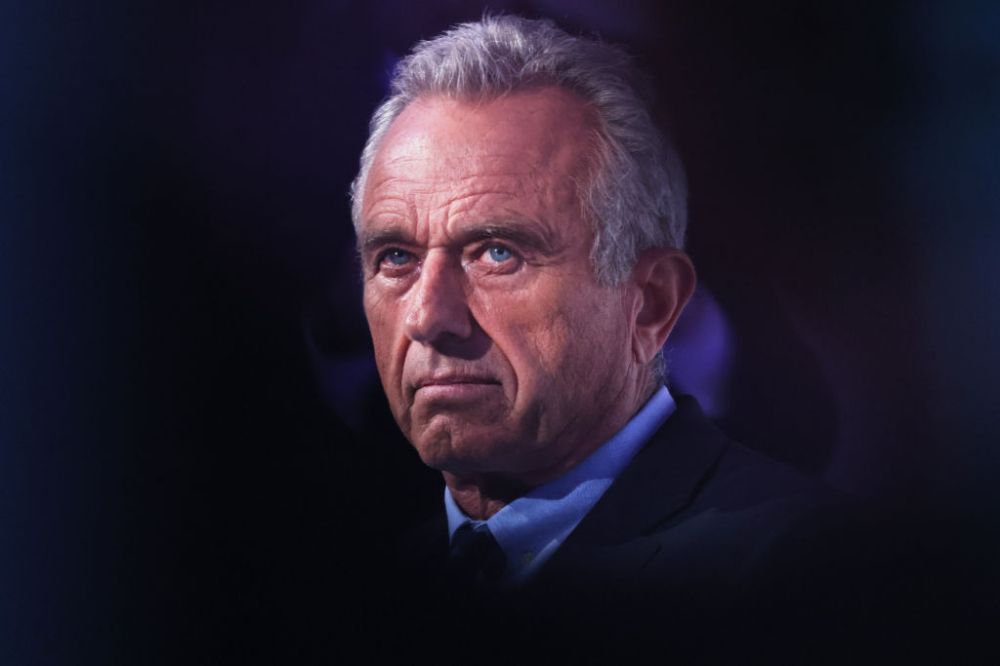 Democratic Presidential Candidate Robert F. Kennedy Jr. Delivers Address To Jewish Community In New York
