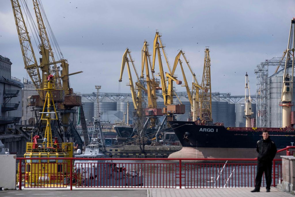 UKRAINE-RUSSIA-CONFLICT-TRANSPORT-WHEAT