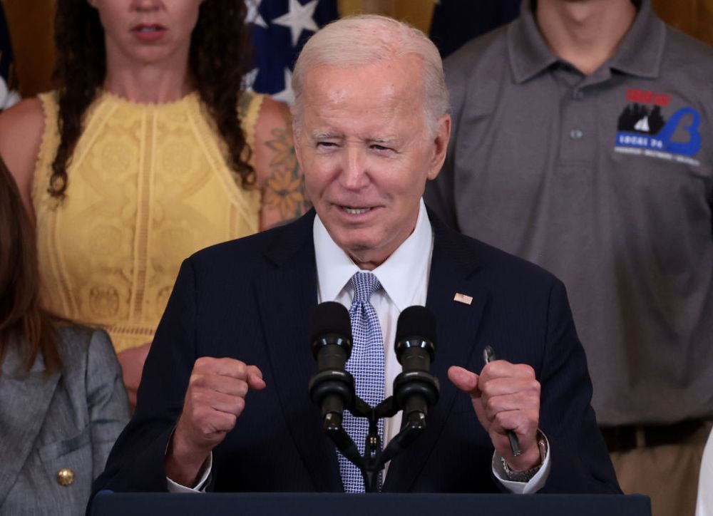 President Biden Delivers Remarks On The Anniversary Of The Inflation Reduction Act