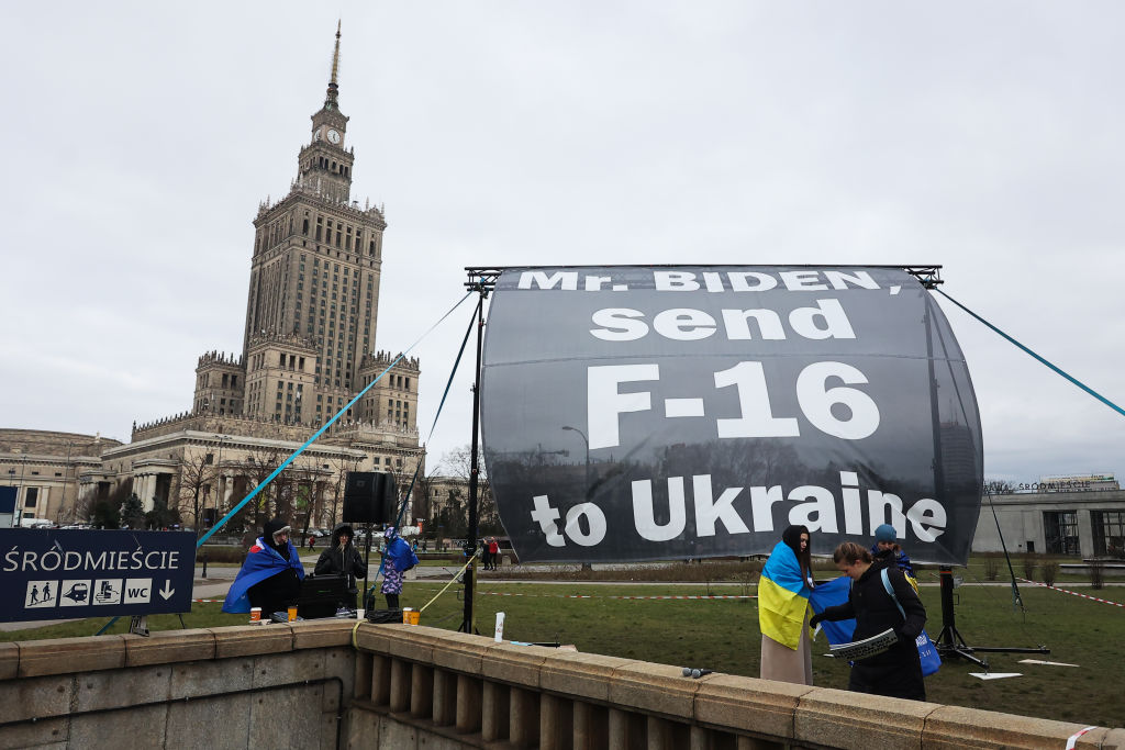 Protest During The US President Joe Biden’s Visit In Poland