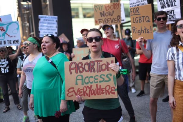 Pro And Anti-Abortion Groups Rally On First Anniversary Of Dobbs Decision