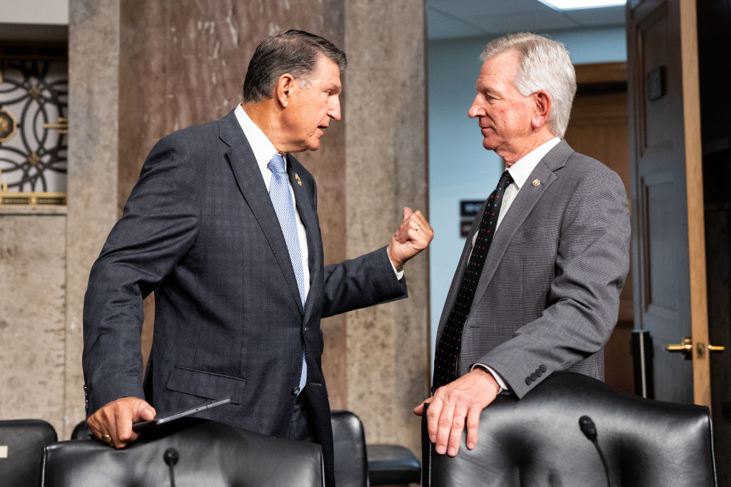 Sen. Joe Manchin and Sen. Tommy Tuberville