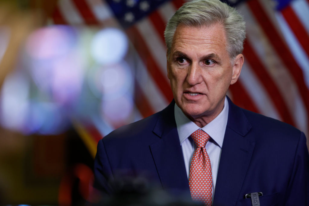 Speaker McCarthy Holds Media Availability On Capitol Hill