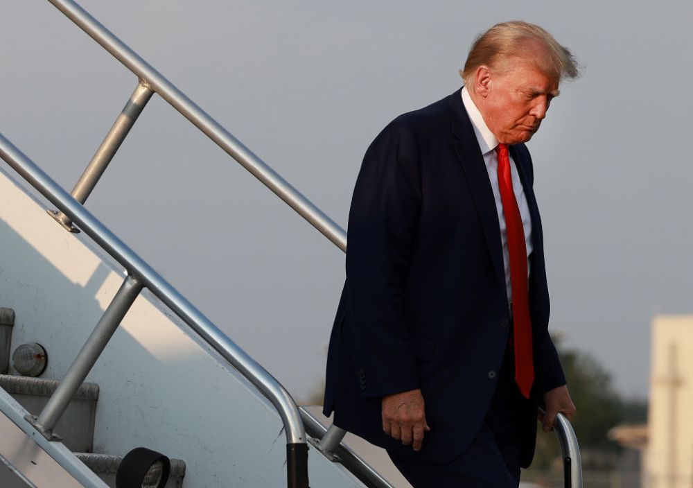 Former President Donald Trump Surrenders To Fulton County Jail In Election Case