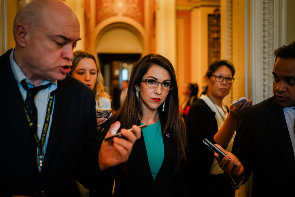 Lauren Boebert on Capitol Hill