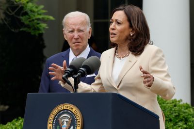 President Biden And VP Harris Deliver Remarks On National Small Business Week In The Rose Garden