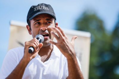 Republican presidential candidate Vivek Ramaswamy