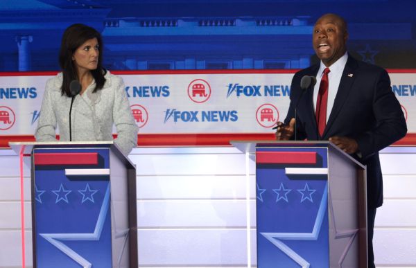 Presidential Hopefuls Square Off In First GOP Debate