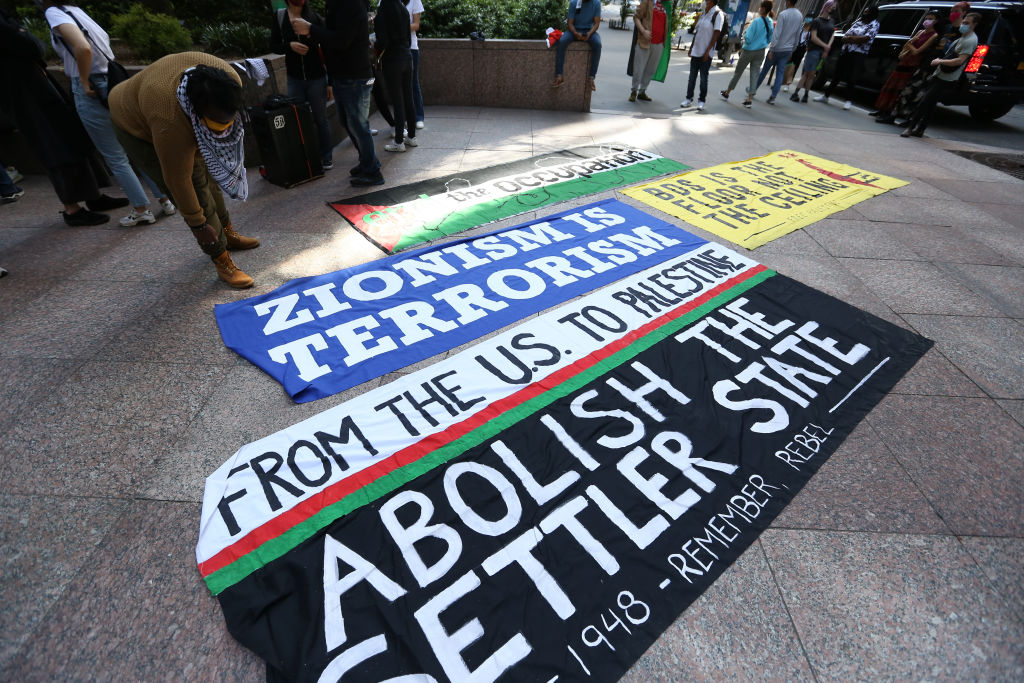 Pro-Palestine protest in New York