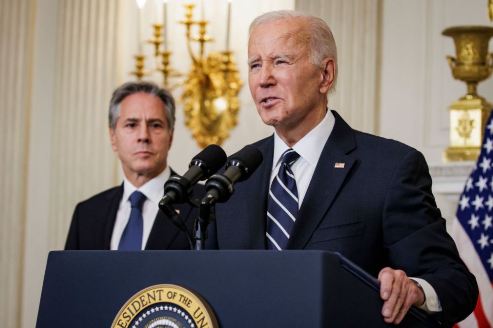 President Biden Delivers Remarks On The Conflict In Israel