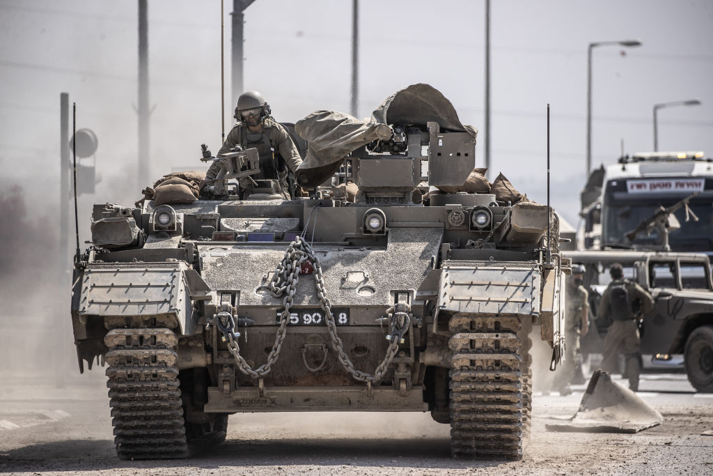 Israeli military activity on the Gaza border