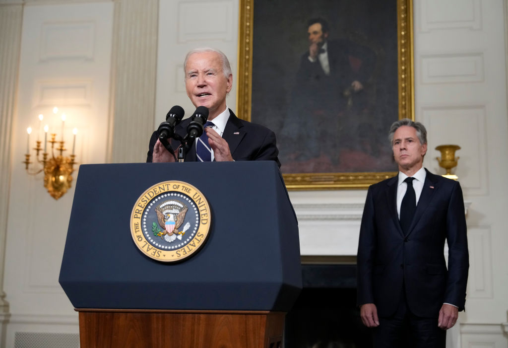 President Biden Delivers Remarks On Terrorist Attacks In Israel