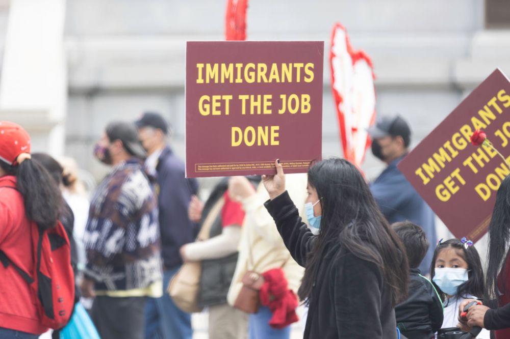 Pro-immigration Activists Rally Near The US Capitol In Washington, D.C.
