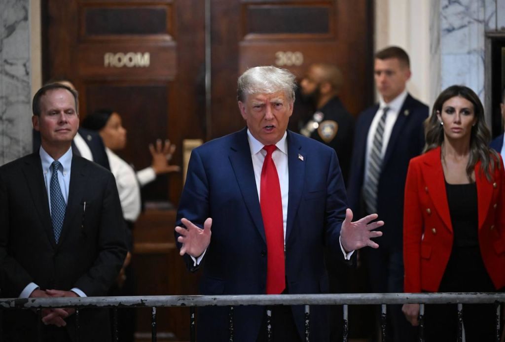 Trump slams ‘sham’ trial as business practices face court scrutiny