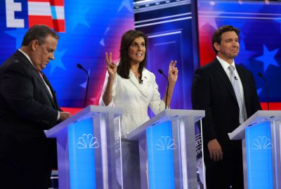 Smaller Group Of Candidates Attends Third GOP Presidential Debate
