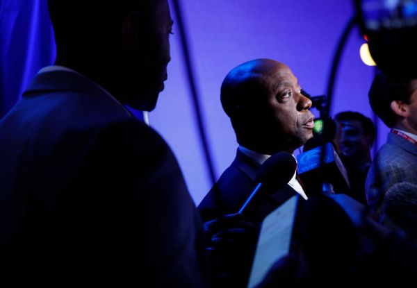 Featured image for post: Is Tim Scott Running on Fumes?