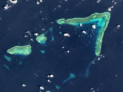 Satellite Imagery of Whitsun Reef