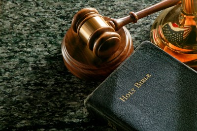 Gavel and Holy Bible