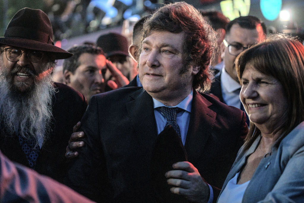 Argentina’s President Milei at Jewish Festival of Lights