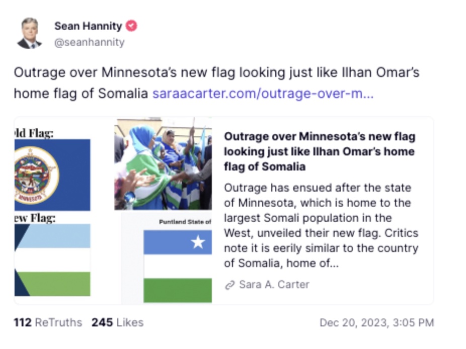 Does Minnesota’s New State Flag Resemble That of an Autonomous Somali ...