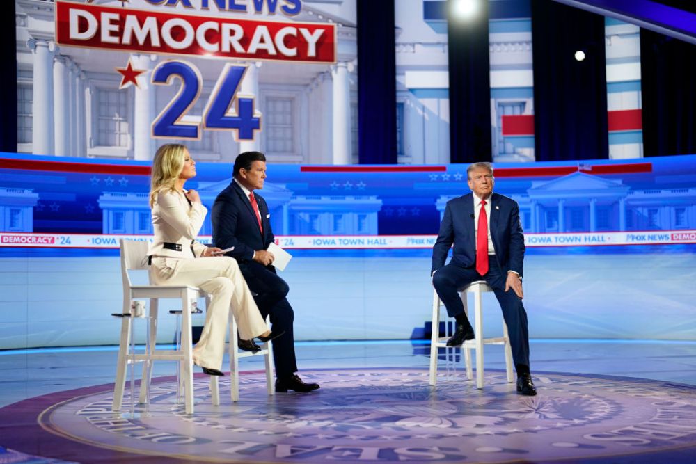 DES MOINES, IOWA – January 9: Republican presidential candidate