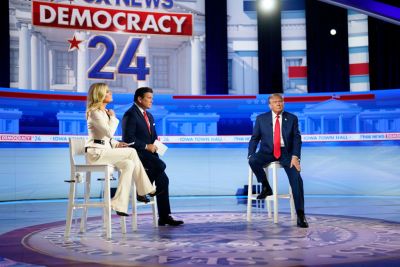DES MOINES, IOWA – January 9: Republican presidential candidate