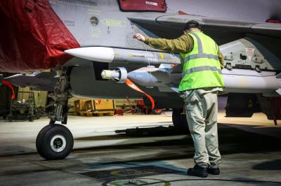 RAF Make Further Air Strikes Against Military Targets In Yemen