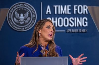 RNC Chairwoman Ronna McDaniel Speaks At The Ronald Reagan Presidential Library
