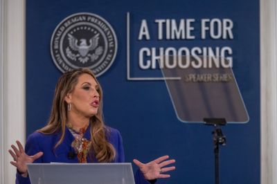 RNC Chairwoman Ronna McDaniel Speaks At The Ronald Reagan Presidential Library