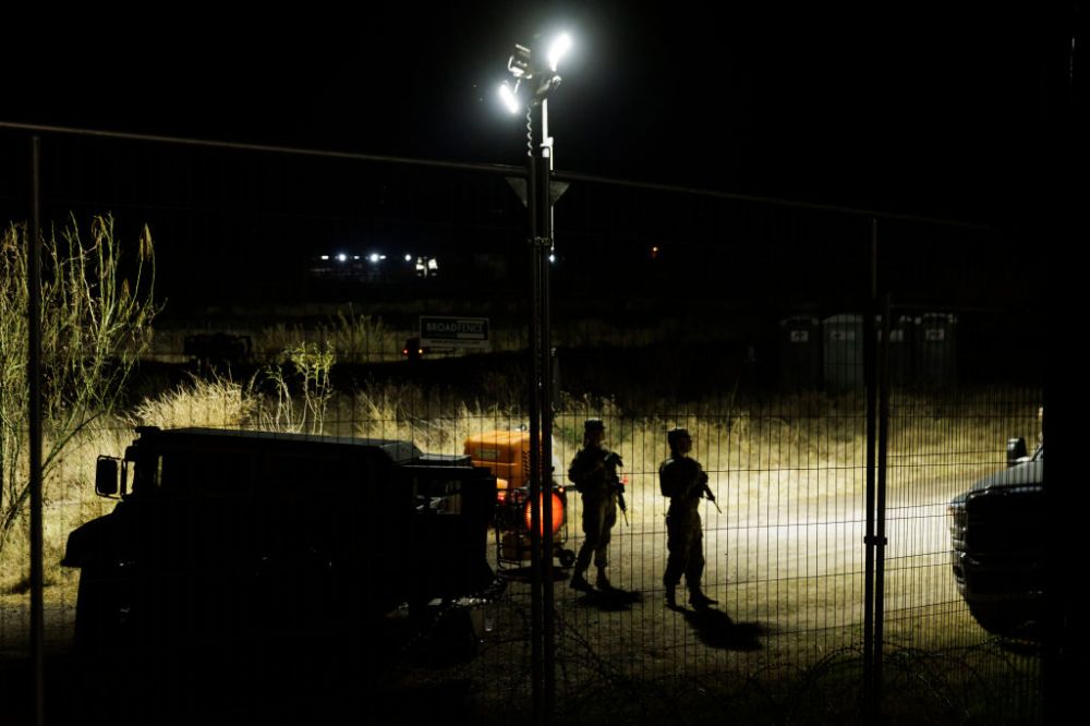 National Guard Continues Border Security In Texas